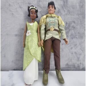 Disney's Princess and the Frog Fashion Doll Set Prince Naveen & Princess Tiana